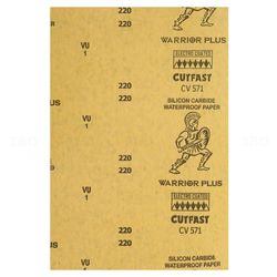 Loose Cumi Warrior Plus CV571 230x280mm 220 Grit Wet & Dry Paper Sheet