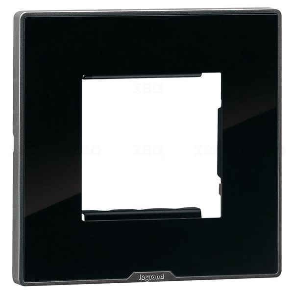 Legrand Myrius Nextgen 2 Module Glossy Ice Black Switch Board Plate
