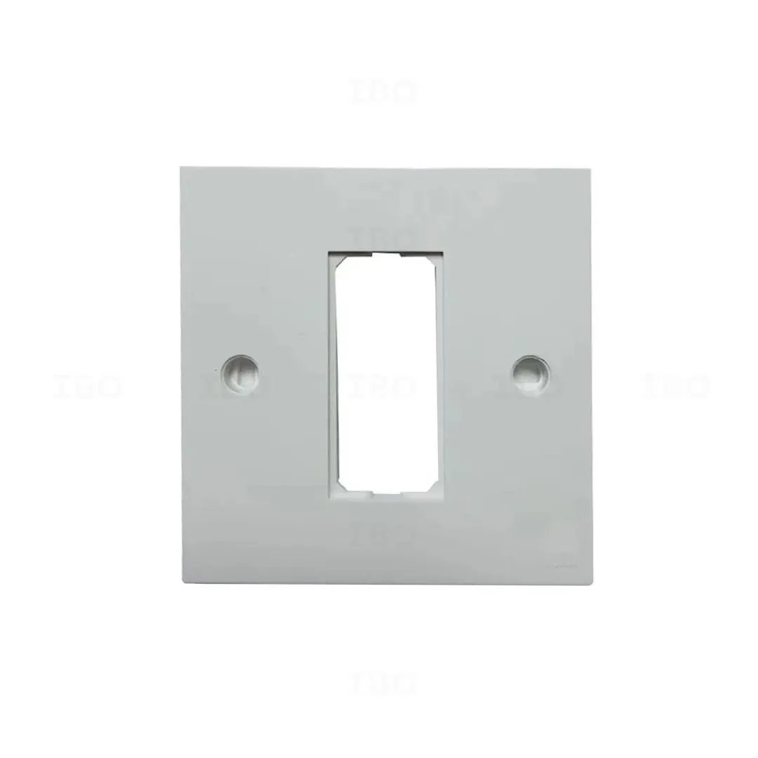 Anchor Roma Classic 1 Module Matte Deko White Switch Board Plate Anchor Roma Classic 1 Module Matte Deko White Switch Board Plate