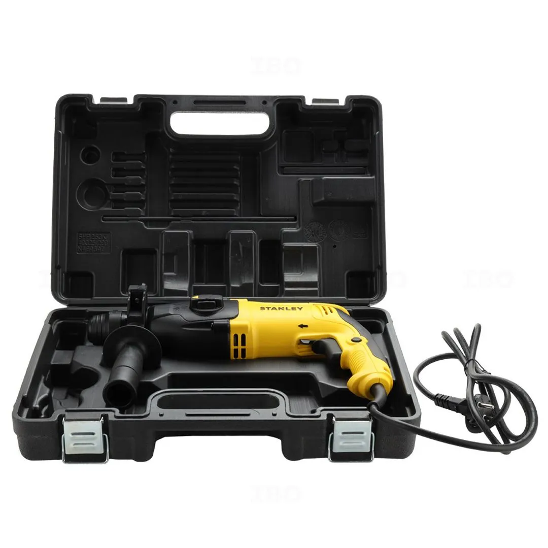 Buy Stanley SHR263K-IN 800 W 26 mm Hammer Drill on IBO.com & Store