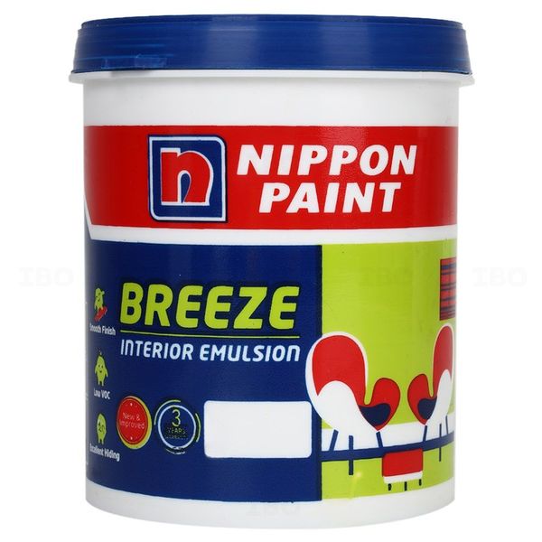 Nippon Breeze 1 L BZ 4A Interior Emulsion - Base Nippon Breeze 1 L BZ 4A Interior Emulsion - Base