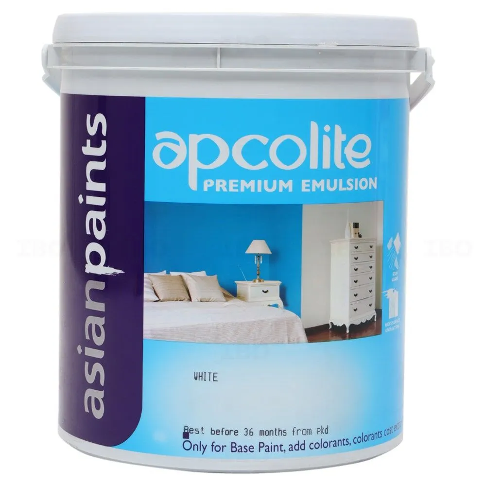 Asian Paints Premium 4 L White Interior Emulsion - Color