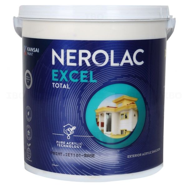 Nerolac Excel Total 3.6 L IET101 Exterior Emulsion - Base