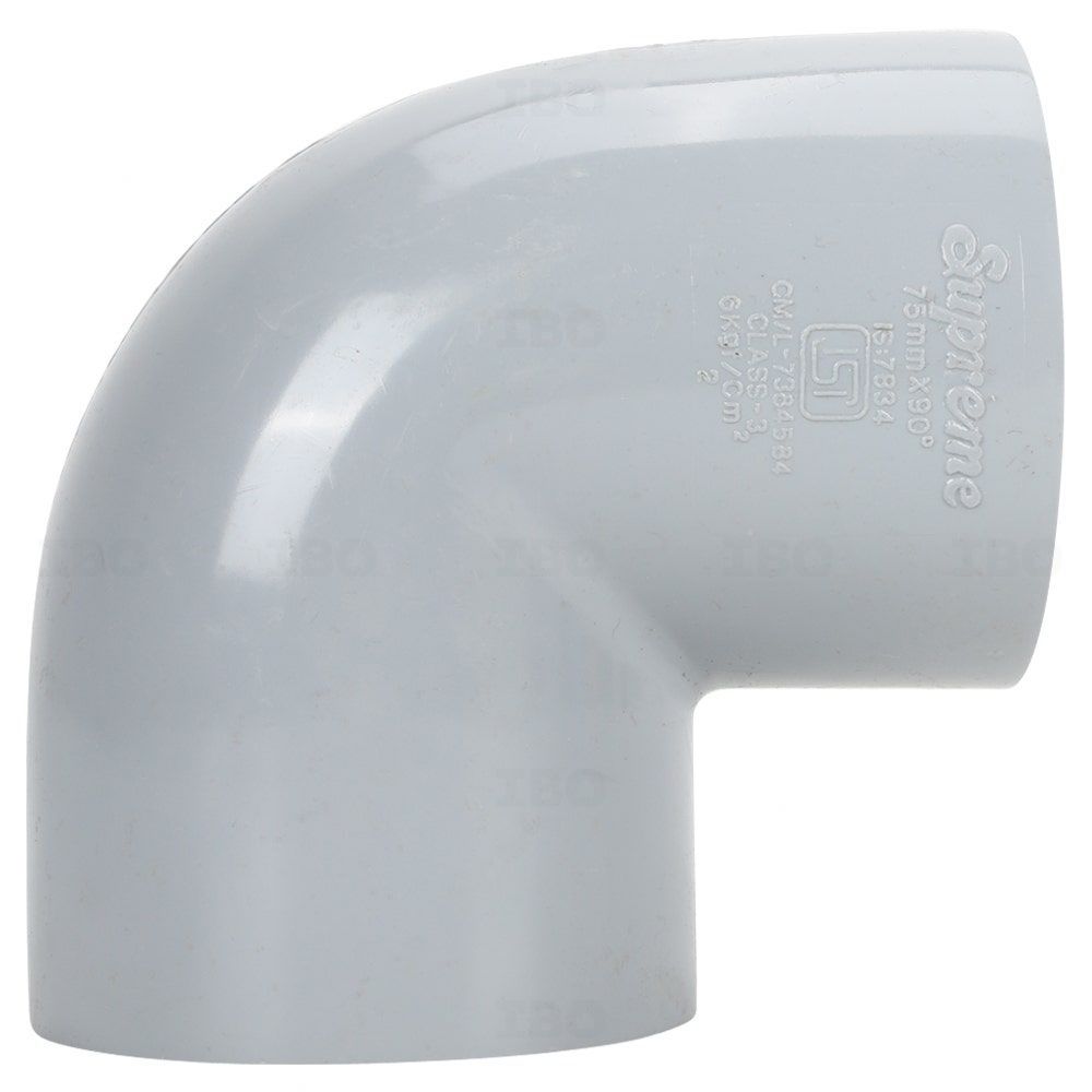 Supreme 2½ in. (75 mm) 6 Kg/cm² Elbow Agriculture Fitting
