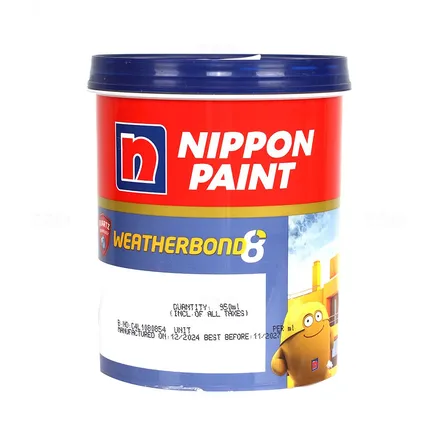 Nippon Weatherbond 8 Quartz -Q2 950 ml Exterior Emulsion - Base Nippon Weatherbond 8 Quartz -Q2 950 ml Exterior Emulsion - Base
