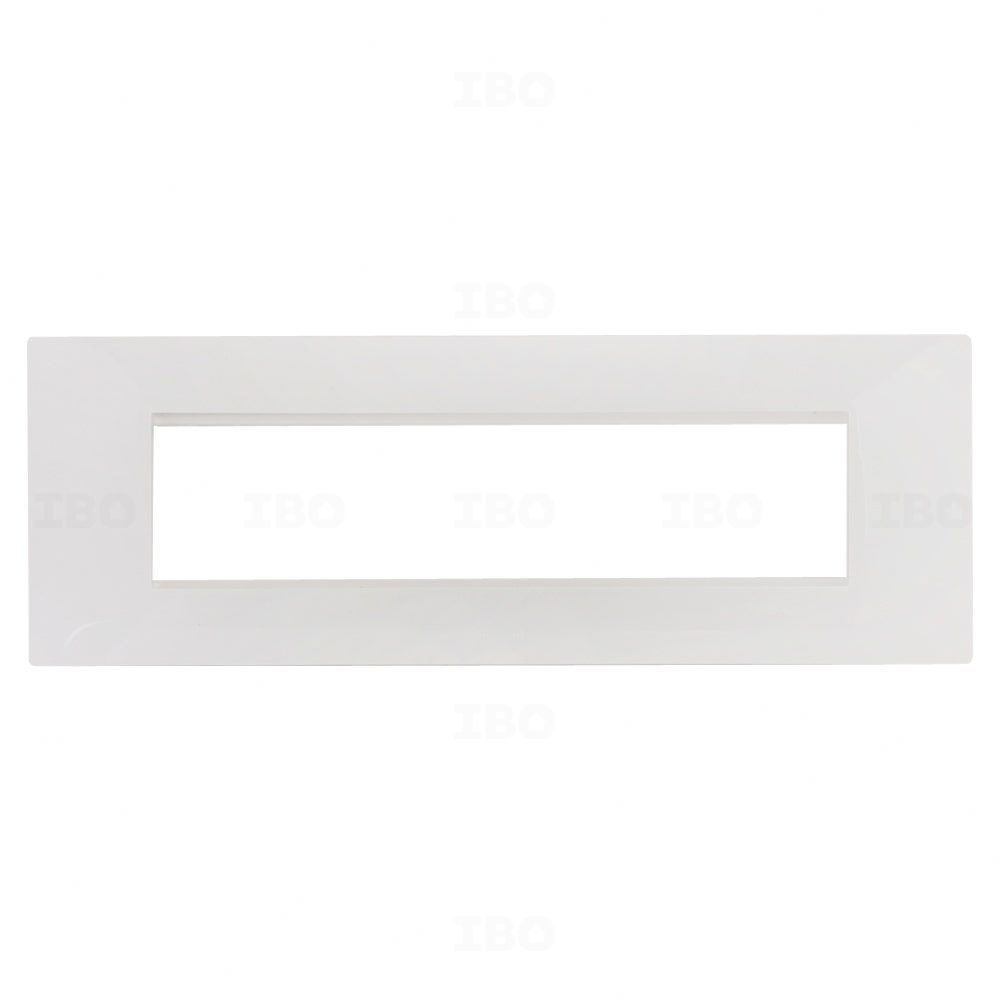 Legrand Lyncus 8 (H) Module Glossy White Switch Board Plate