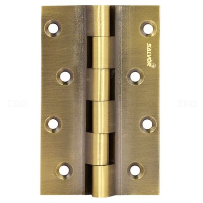 Salvor RLWY Antique 4 x 1.1/8 x 1/8 in. Brass Railway Hinge