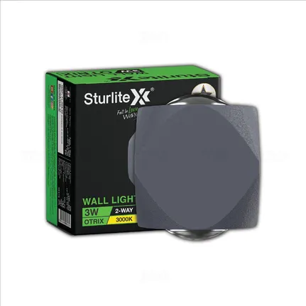 Sturlite 3W 3000K ( LG-0167-3W-3K) Ortix 2 Way Up Down Wall Light