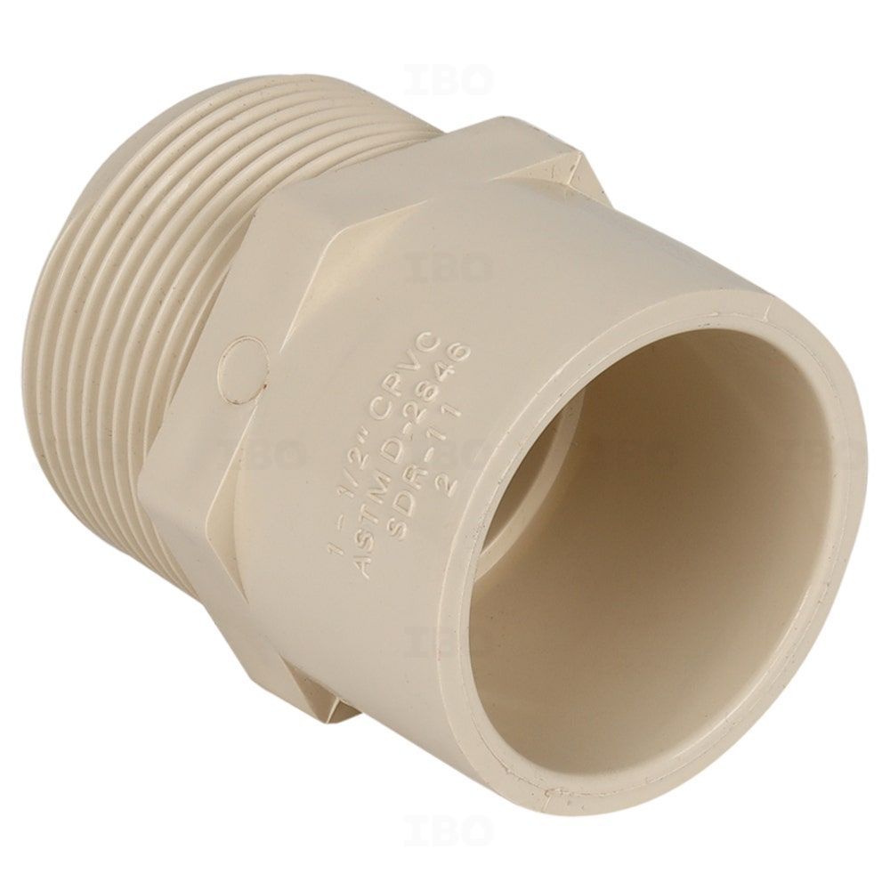 Ashirvad FlowGuard Plus 1½ in. (40 mm) CPVC Adaptor - MTA