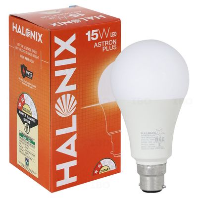 Halonix Astron Plus 15 W B22 Warm White LED Bulb