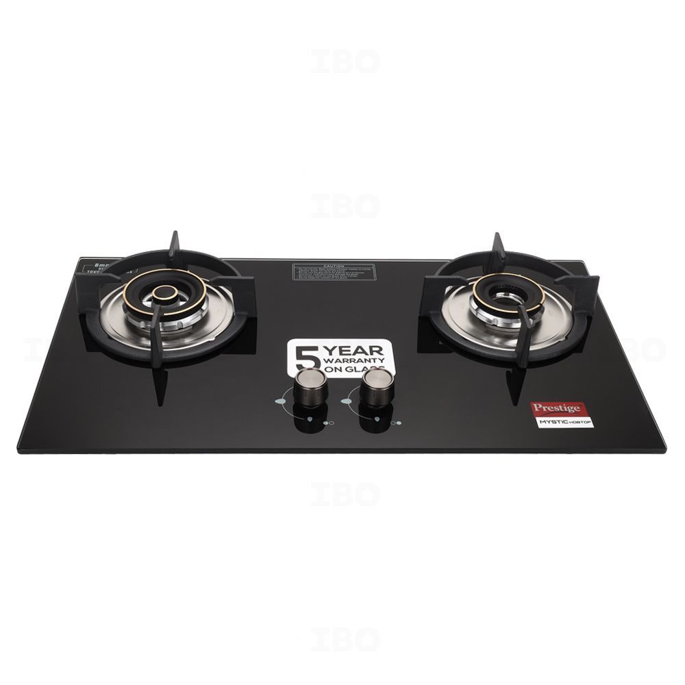 prestige hob top glass automatic gas stove