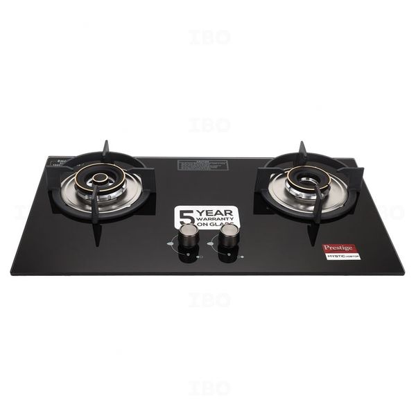Prestige Mystic 69 cm x 38 cm x 13 cm 2 Burners Hob