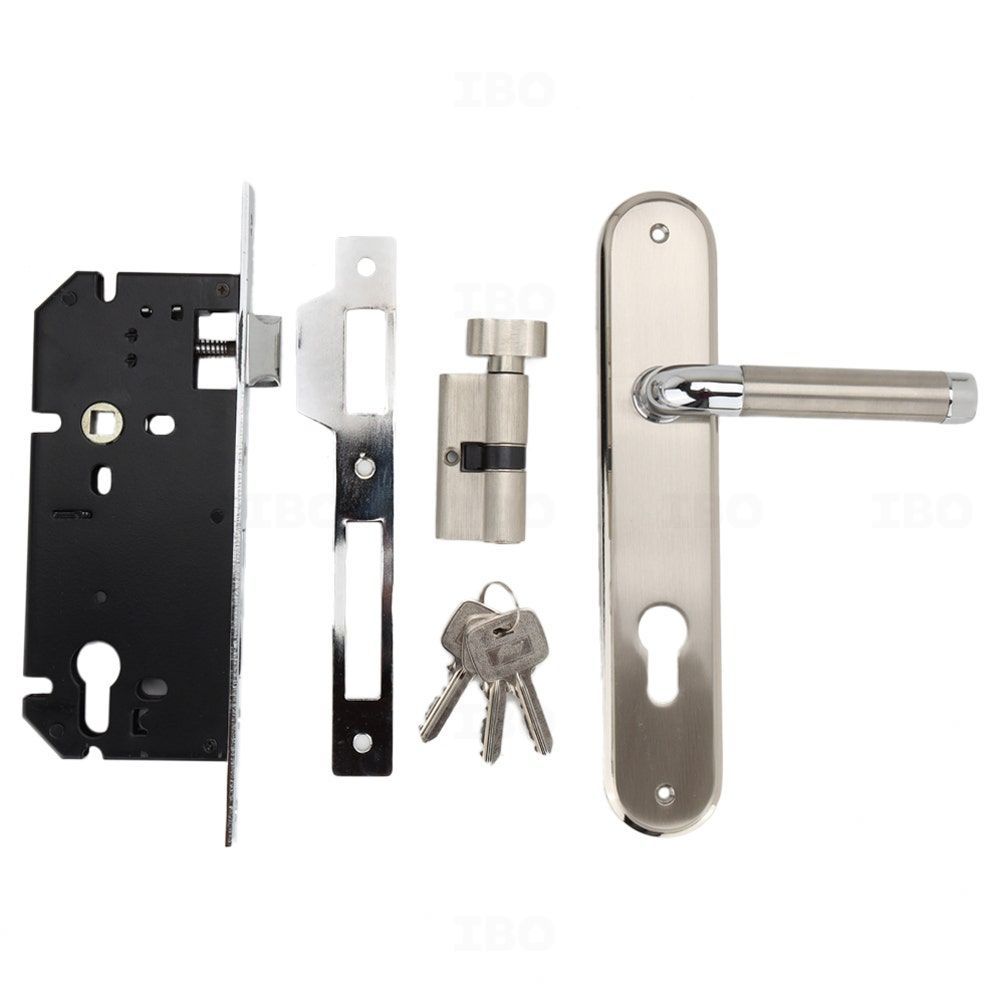 Godrej 8857 Silver Mortise Lock