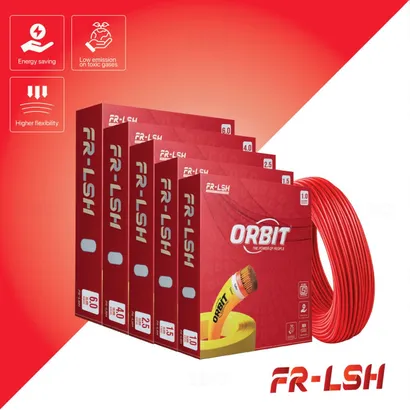 Orbit FRLS-H 4 sq mm Red 90 m FRLS-H Insulated Wire