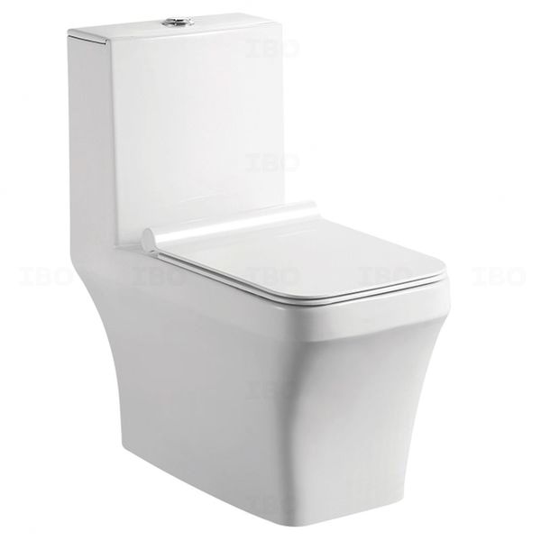 Hindware Magro S-220 Floor Mounted White Single Piece Toilet Hindware Magro S-220 Floor Mounted White Single Piece Toilet