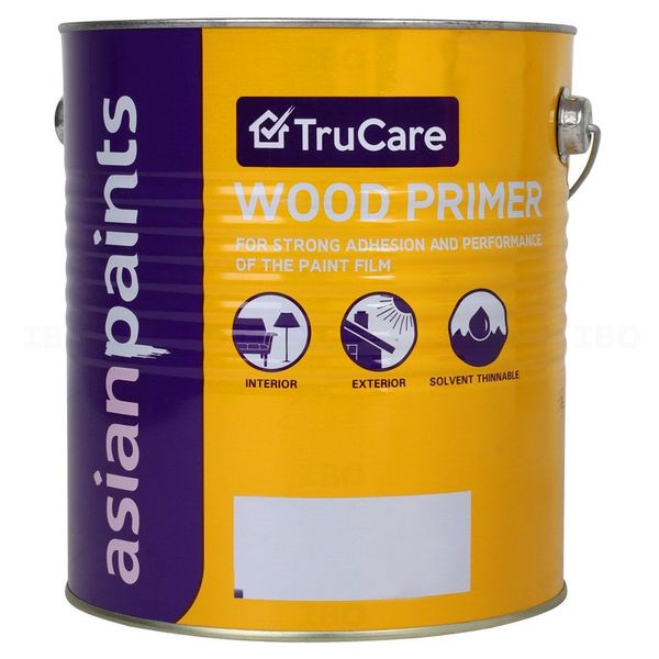 Asian Paints TruCare Wood 4 L Wood Primer