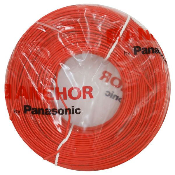 Buy Anchor Advance FR 1.5 sq mm Red 180 m FR PVC Insulated Wire on