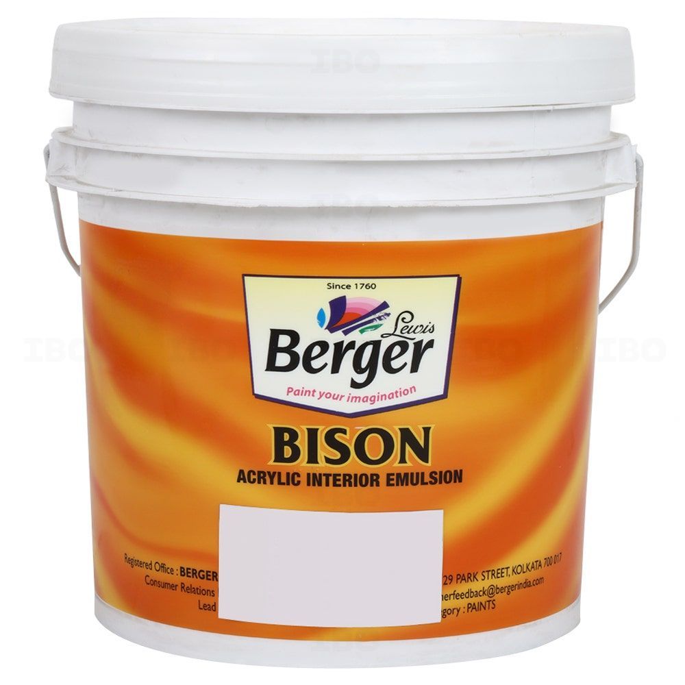 Berger Paints Bison 10 L W1 Base Interior Emulsion - Base