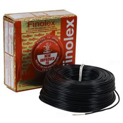 Finolex Gold 1 sq mm Black 90 m FR PVC Insulated Wire