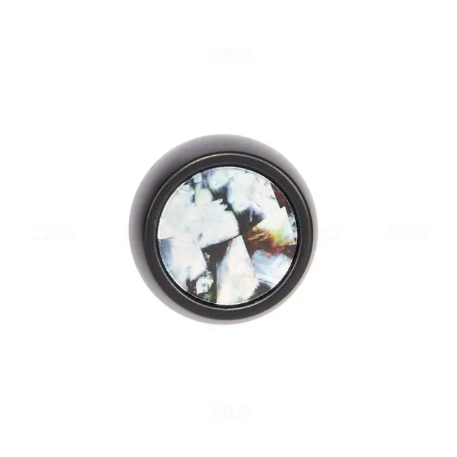 Plum PLUTO_Black Black Cabinet Knob