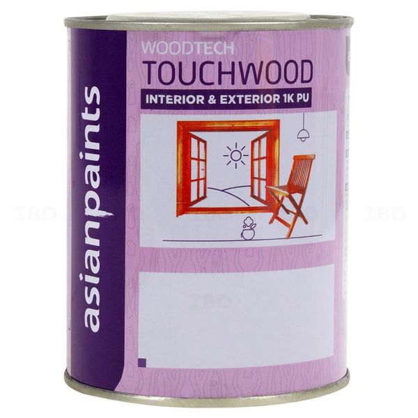 Asian Paints Touchwood Transparent 1 L Polyurethane (PU) Coating