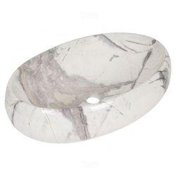 Brizzio 600 mm x400 mm x 145 mm Marble Table Top Basin