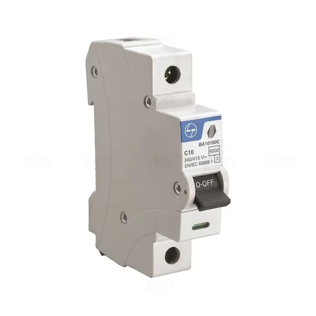 L&T Tripper Single Pole 6 A C Curve MCB