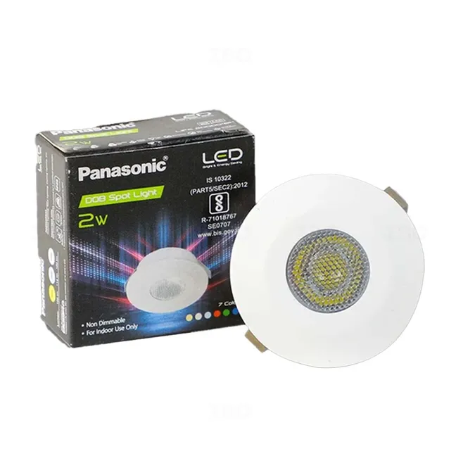 Panasonic 2W Round Red LED Spotlight