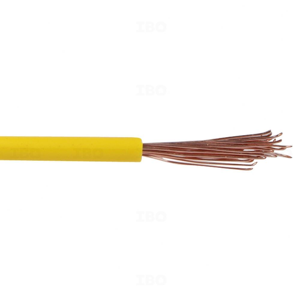 Buy Polycab FRLF 1 sq mm Yellow 90 m PVC Insulated Wire on  & Store  @ Best Price. Genuine Products, Quick Delivery