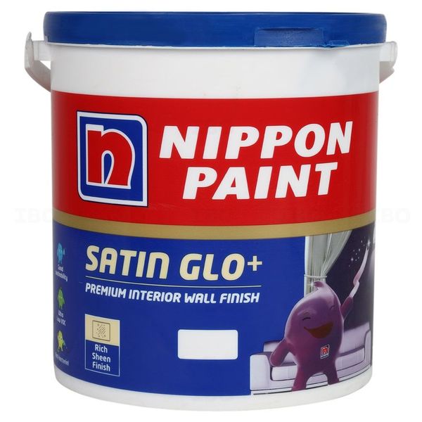 Nippon Satin Glo+ 3.6 L SGP1 Interior Emulsion - Base