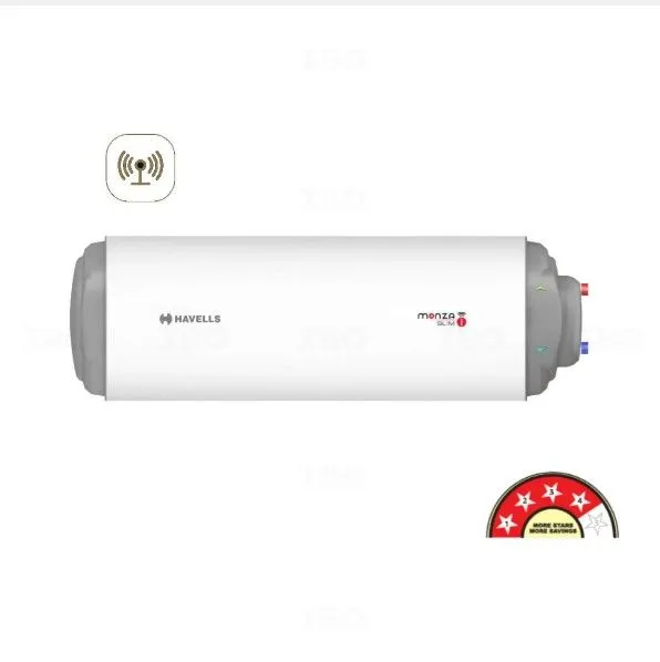HAVELLS HORIZONTAL STORAGE GEYSER MONZA SLIM-I (RHS) 3S 2KW 25L HAVELLS HORIZONTAL STORAGE GEYSER MONZA SLIM-I (RHS) 3S 2KW 25L
