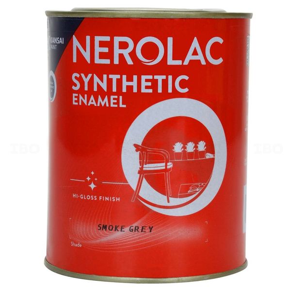 Nerolac Synthetic 1 L Smoke Grey Enamel-Color Nerolac Synthetic 1 L Smoke Grey Enamel-Color