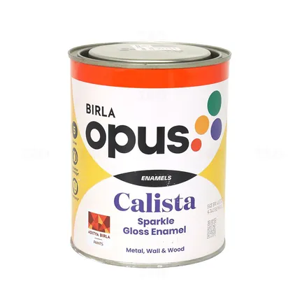 BIRLA opus SGE 10 Calista Sparkle Gloss 1 L Brilliant White Enamel-Color