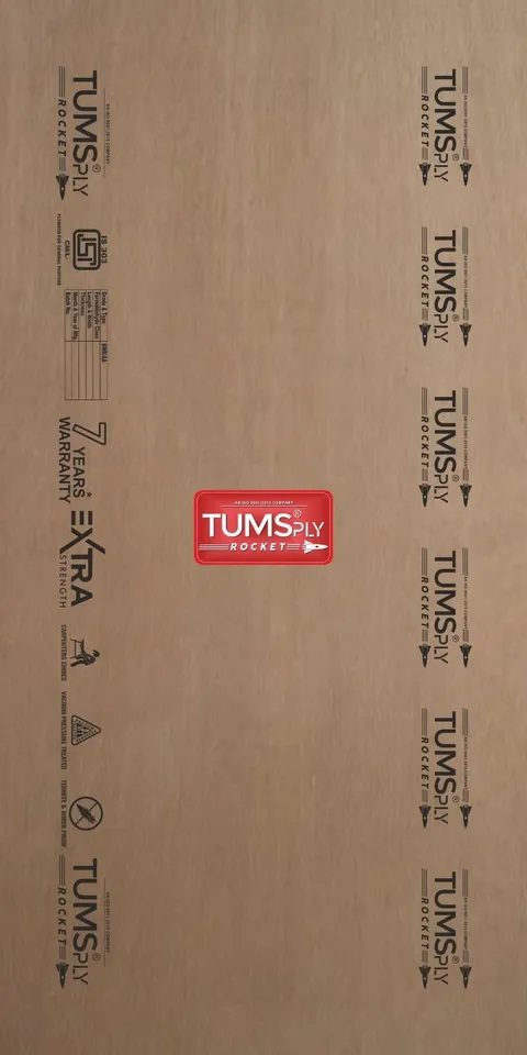 TumsPly Rocket 7 ft. x 4 ft. 12 mm BWR Plywood TumsPly Rocket 7 ft. x 4 ft. 12 mm BWR Plywood