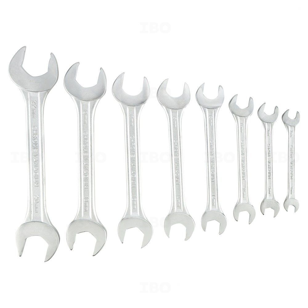 Stanley 70-379E 6 x 22 mm 8pc Open Ended Spanner Set