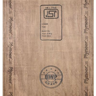 Plyneer Neem 7 ft. x 4 ft. 12 mm BWP/Marine Plywood