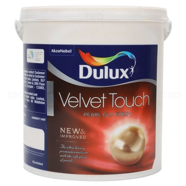 Dulux Paints Velvet Touch Pearl Glo 3.6 L Yellow Base Interior Emulsion - Base