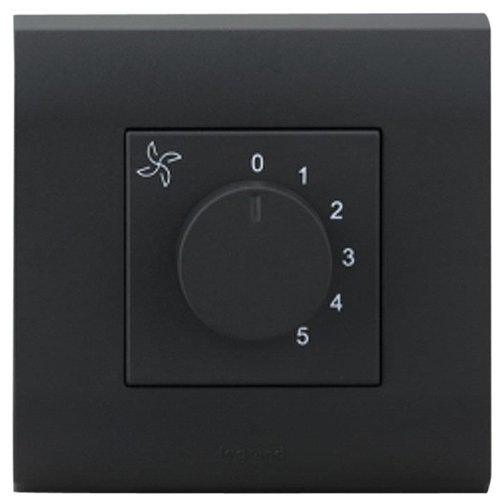 Legrand Myrius Regular 2 Module 5 Step Fan Regulator Legrand Myrius Regular 2 Module 5 Step Fan Regulator