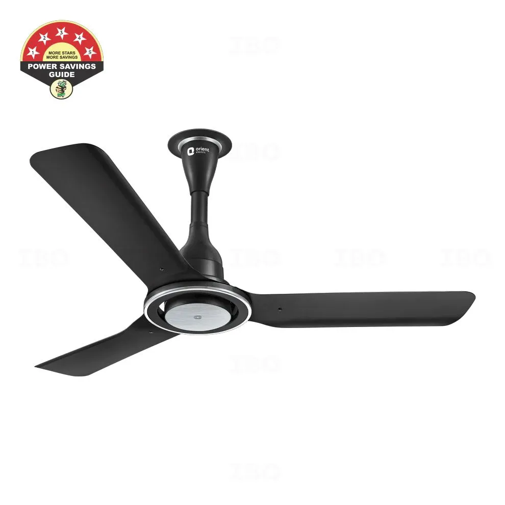 Orient 1200mm I Float BLDC (Cosmos Black) Ceiling Fan