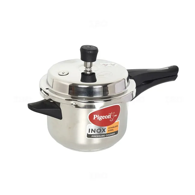 pigeon 14044 INOX 3 Ltr SS Pressure Cooker pigeon 14044 INOX 3 Ltr SS Pressure Cooker
