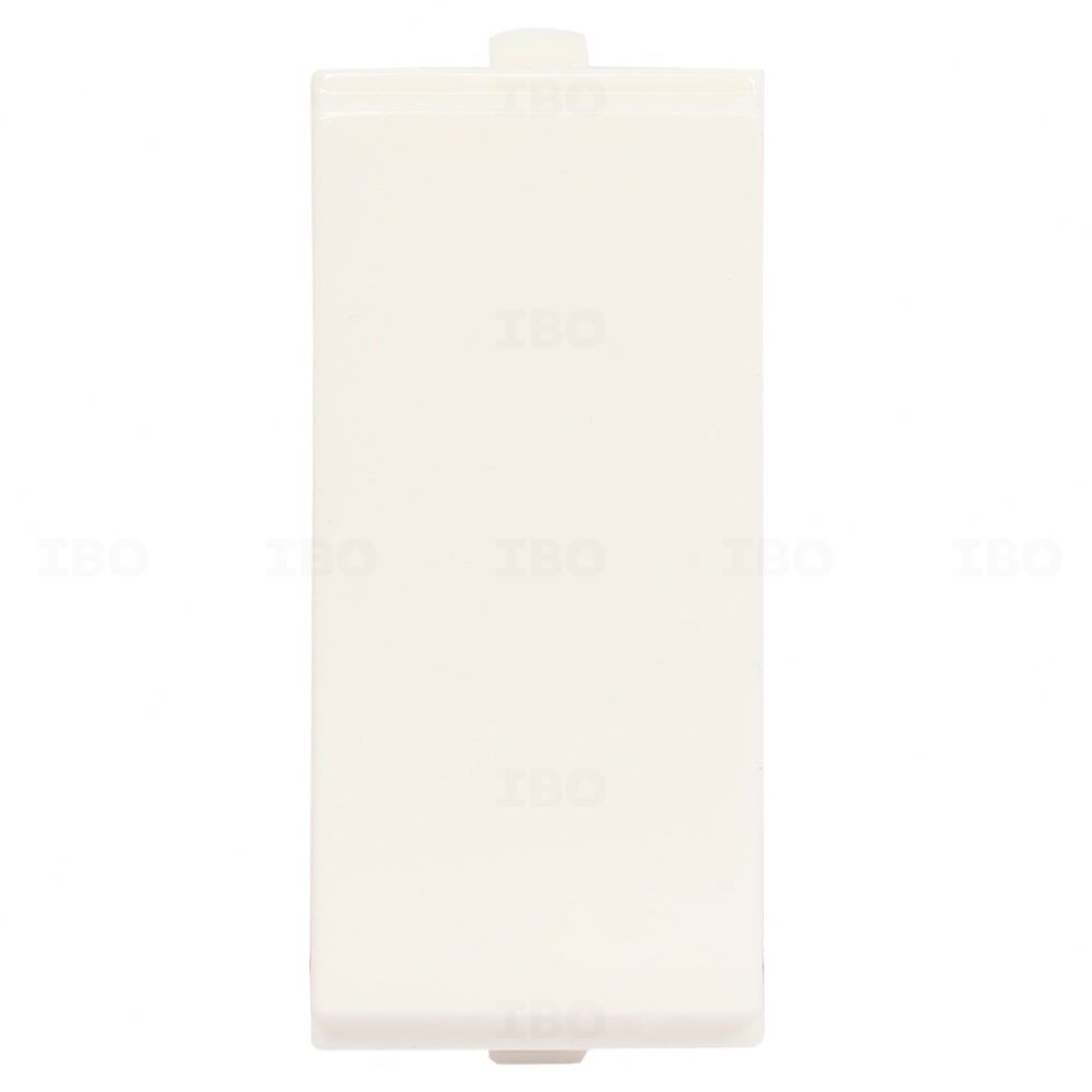 GreatWhite Trivo 1 Module White Blank Plate Cover