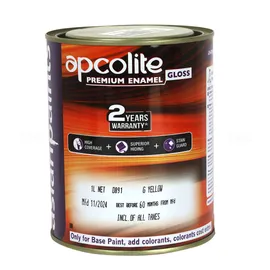 Asian Paints Apcolite Premium - Gloss 1 L Golden Yellow Enamel-Color