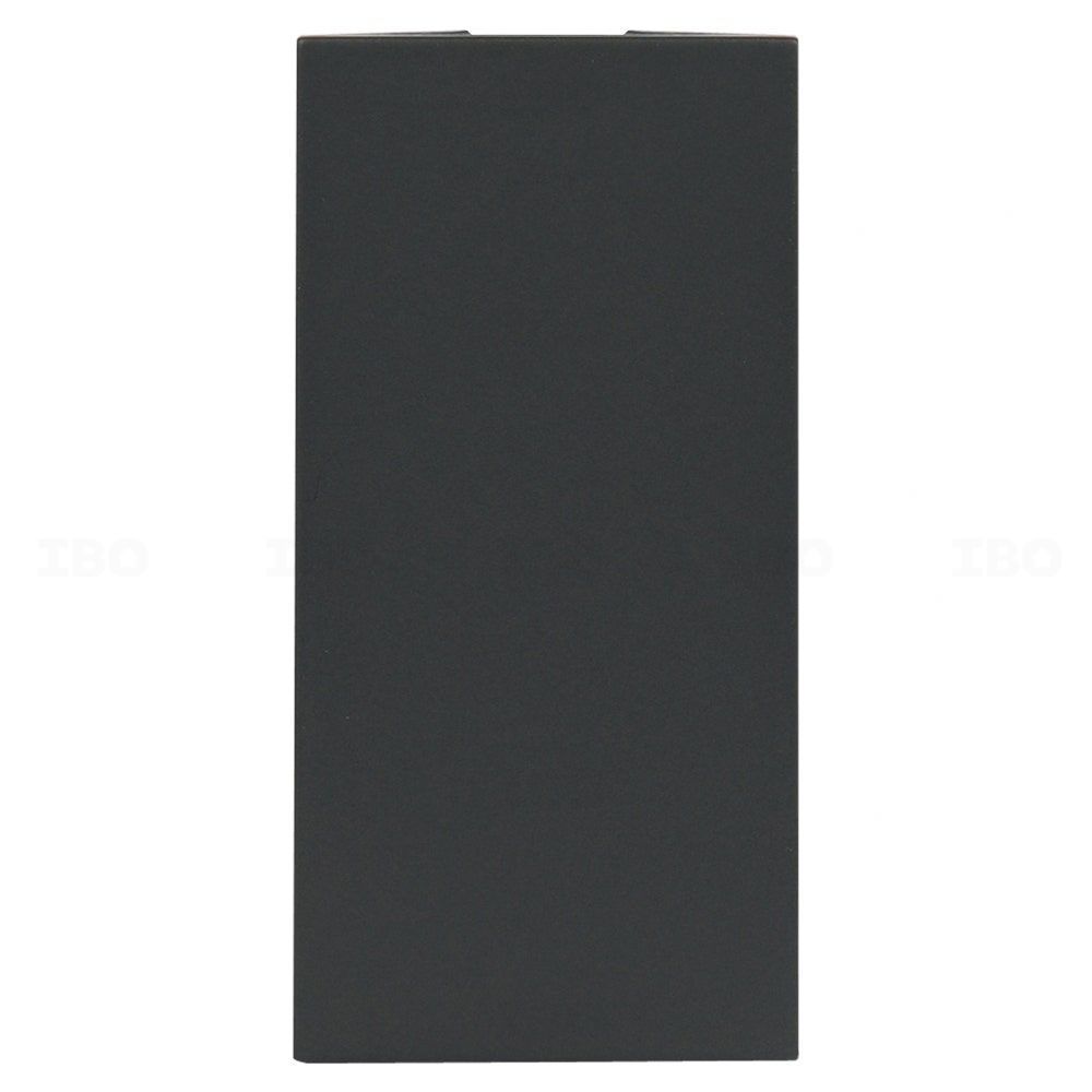 Schneider Unica Pure 1 Module Grey Blank Plate Cover Schneider Unica Pure 1 Module Grey Blank Plate Cover