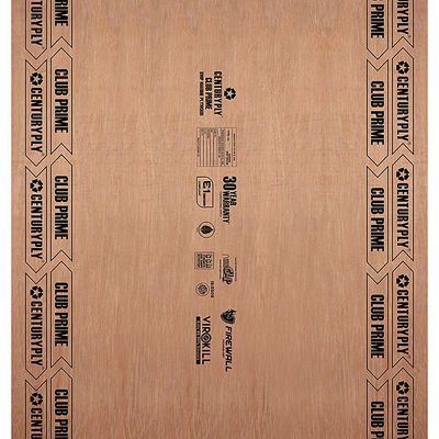 Centuryply Club Prime 7 ft. x 4 ft. 12 mm BWP/Marine Plywood