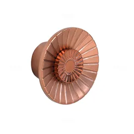 Plum FLOWER_Rose Gold Rose Gold Cabinet Knob