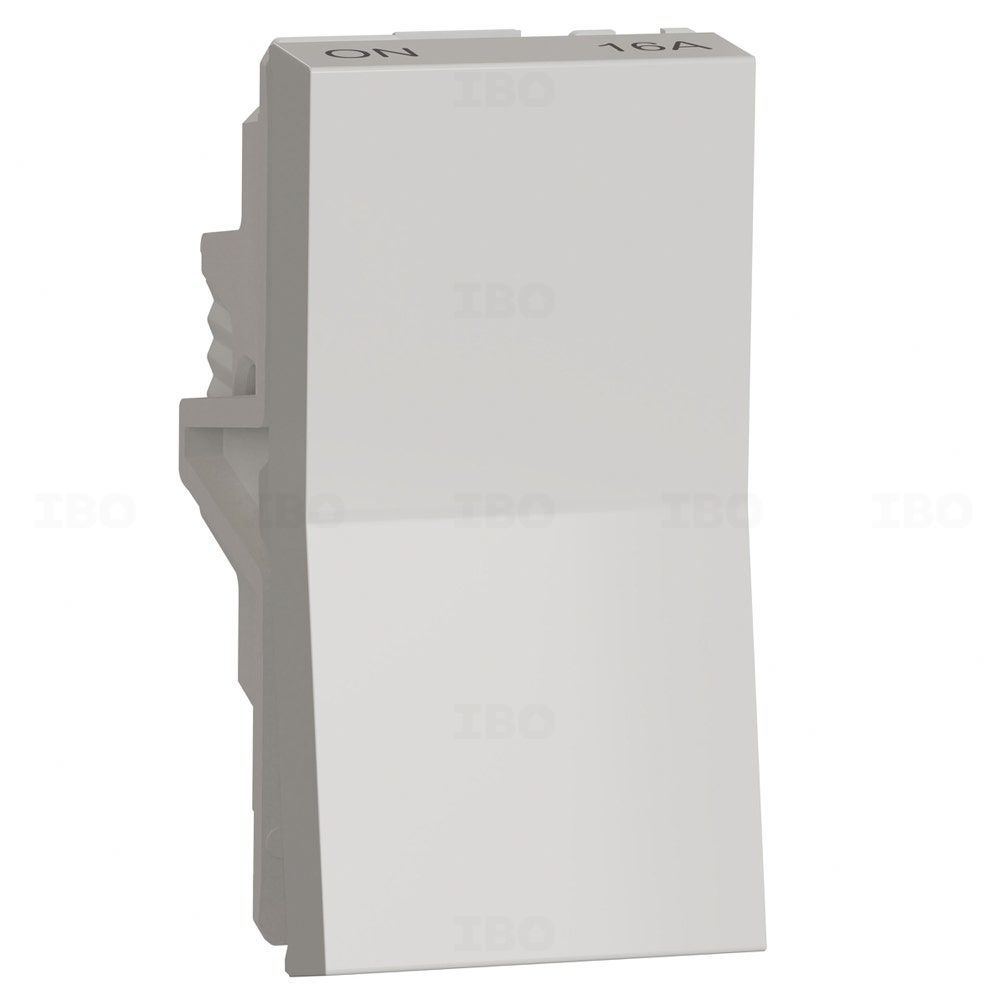 Schneider Unica Pure White 1 Way 16 A Modular Switch Schneider Unica Pure White 1 Way 16 A Modular Switch