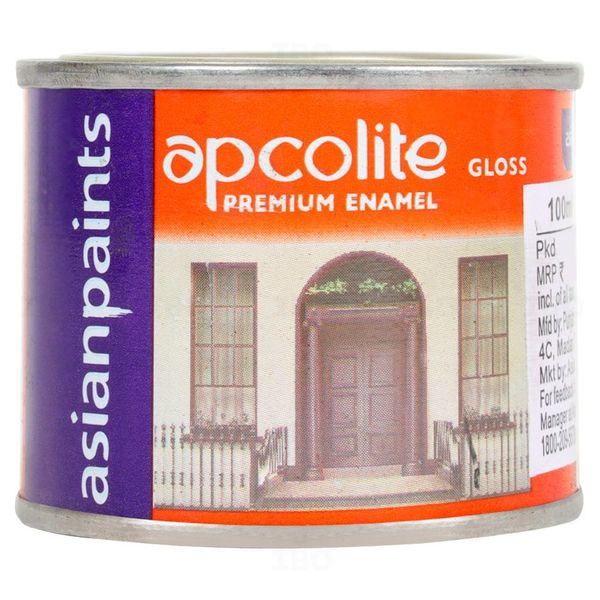 Asian Paints Apcolite Premium 100 ml Black Enamel-Color
