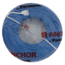 Anchor Advance FR 1 sq mm Blue 180 m FR PVC Insulated Wire