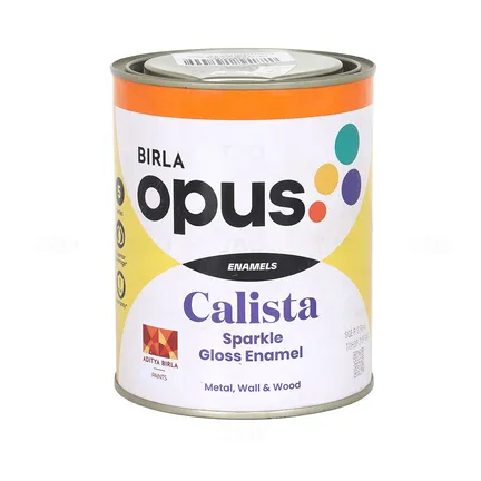 BIRLA opus SGE 24 Calista Sparkle Gloss 1 L P.O. Red Enamel-Color BIRLA opus SGE 24 Calista Sparkle Gloss 1 L P.O. Red Enamel-Color