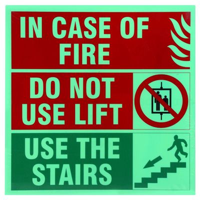 SignageShop 8 in. x 8 in. Do Not Use Lift Stock Sign